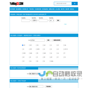 域名批量查询,域名查询工具