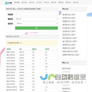 畅享科技汇率网