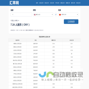 实时汇率查询