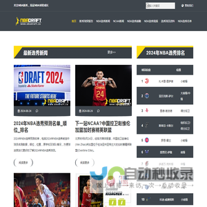 关注2024年NBA选秀，见证NBA新秀成长