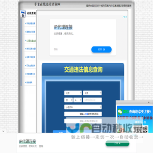 交通违章查询