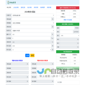 房贷计算器2024年最新版