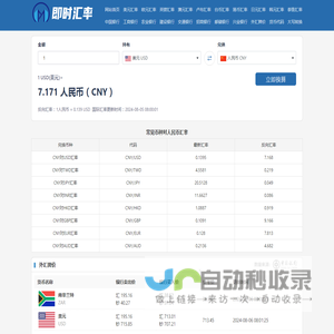在线外币转换人民币